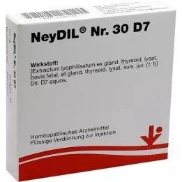 NEYDIL Nr. 30 D 7 ampulės, 5X2 ml