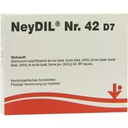 NEYDIL Nr. 42 D 7 ampulės, 5X2 ml