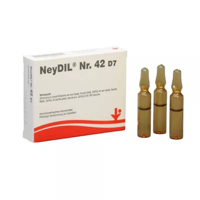 NEYDIL Nr. 42 D 7 ampulės, 5X2 ml