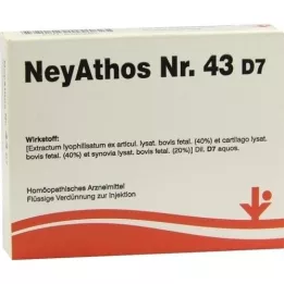 NEYATHOS Nr. 43 D 7 ampulės, 5X2 ml