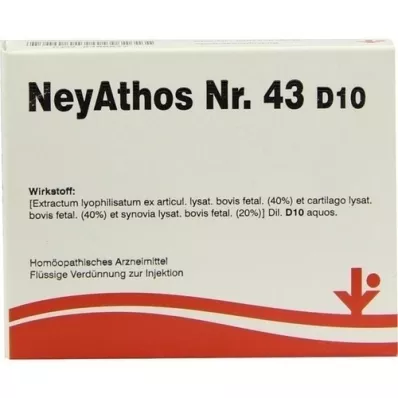 NEYATHOS Nr.43 D 10 ampulių, 5X2 ml