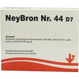 NEYBRON Nr. 44 D 7 ampulės, 5X2 ml