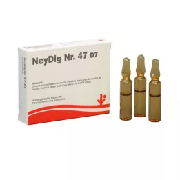 NEYDIG Nr. 47 D 7 ampulės, 5X2 ml