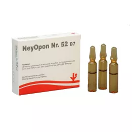NEYOPON Nr. 52 D 7 ampulės, 5X2 ml