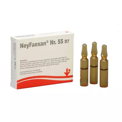 NEYFAEXAN Nr. 55 D 7 ampulės, 5X2 ml