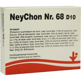 NEYCHON Nr. 68 D 10 ampulių, 5X2 ml