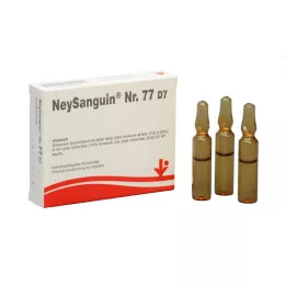 NEYSANGUIN Nr. 77 D 7 ampulės, 5X2 ml