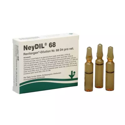 NEYDIL Nr.68 Revitorgan Dil.D 4 po ampulę vet., 5X2 ml