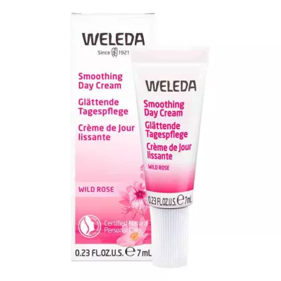 WELEDA Wild rose švelnioji dieninė priežiūros priemonė, 7 ml WELEDA Wild rose švelnioji dieninė priežiūros priemonė, 7 ml
