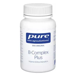 PURE ENCAPSULATIONS B-kompleksas plius kapsulės, 60 kapsulių