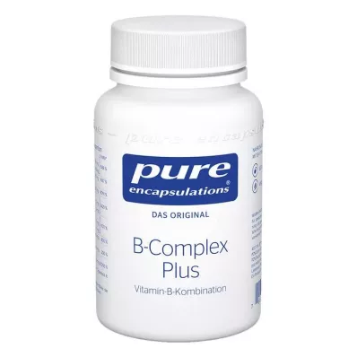 PURE ENCAPSULATIONS B-kompleksas plius kapsulės, 60 kapsulių