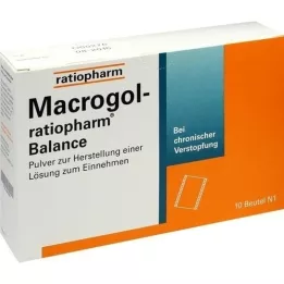 MACROGOL-ratiopharm Balance Plv.z.H.e.L.z.Einn., 10 vnt