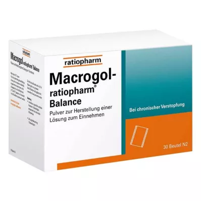 Macrogol ratiopharm Balance milteliai geriamam H.e. tirpalas, 30 vnt