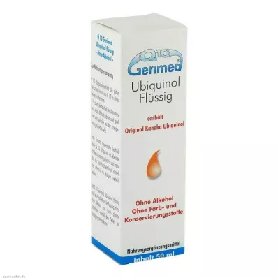 Q10 GERIMED Ubichinolis skystis, 50 ml Q10 GERIMED Ubichinolis skystis, 50 ml