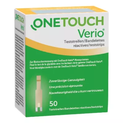 ONE TOUCH Verio testo juostelės, 50 vnt