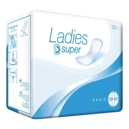 PARAM LADIES Incont.pads basic super, 28 vnt