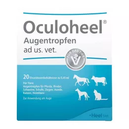 OCULOHEEL Akių lašai ad us.vet.single-dose pipette, 20 vnt