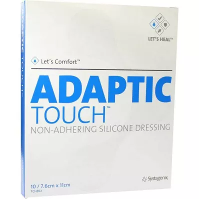 Adaptic Touch 7,6x11cm Non Adher.Sil.D.Wundgaze, 10 vnt