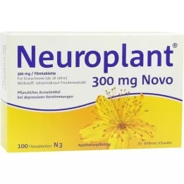 NEUROPLANT 300 mg Novo plėvele dengtos tabletės, 100 vnt