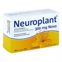 NEUROPLANT 300 mg Novo plėvele dengtos tabletės, 100 vnt