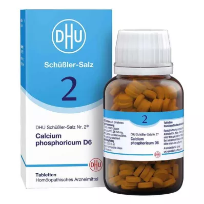 BIOCHEMIE DHU 2 Calcium phosphoricum D 6 tabletės, 420 vnt