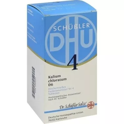 BIOCHEMIE DHU 4 Potassium chloratum D 6 tabletės, 420 vnt