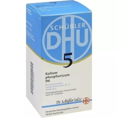 BIOCHEMIE DHU 5 Potassium phosphoricum D 6 tabletės, 420 vnt