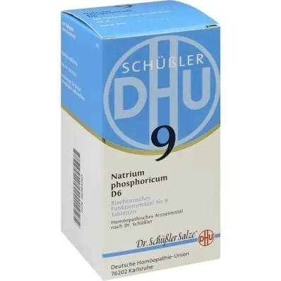 BIOCHEMIE DHU 9 Natrium phosphoricum D 6 tabletės, 420 kapsulių
