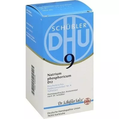 BIOCHEMIE DHU 9 Natrium phosphoricum D 12 tablečių, 420 vnt
