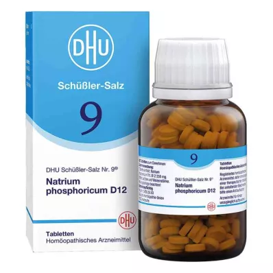 BIOCHEMIE DHU 9 Natrium phosphoricum D 12 tablečių, 420 vnt