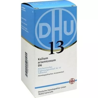 BIOCHEMIE DHU 13 Kalium arsenicosum D 6 tabletės, 420 vnt