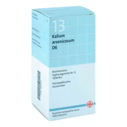 BIOCHEMIE DHU 13 Kalium arsenicosum D 6 tabletės, 420 vnt