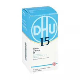 BIOCHEMIE DHU 15 Potassium iodatum D 6 tabletės, 420 vnt
