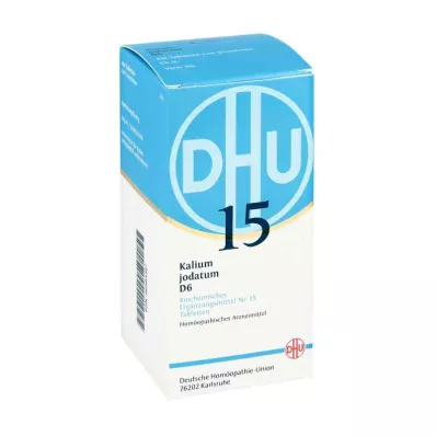 BIOCHEMIE DHU 15 Potassium iodatum D 6 tabletės, 420 vnt