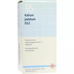 BIOCHEMIE DHU 15 Potassium iodatum D 12 tablečių, 420 vnt