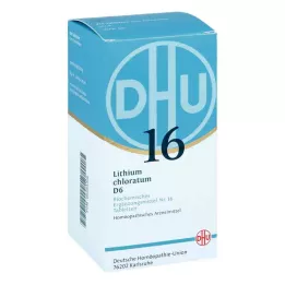BIOCHEMIE DHU 16 Ličio chlorato D 6 tablečių, 420 vnt