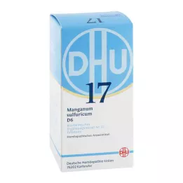 BIOCHEMIE DHU 17 Manganum sulphuricum D 6 tabletės, 420 kapsulių