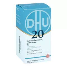BIOCHEMIE DHU 20 Kalio alum.sulfur.D 6 tabletės, 420 vnt