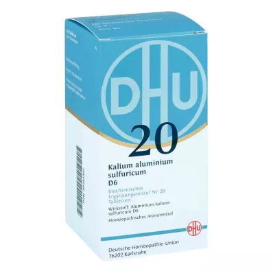 DHU 20 kalio alūno.siera.D6 tabletės (420 vnt.) DHU 20 kalio alūno.siera.D6 tabletės (420 vnt.)