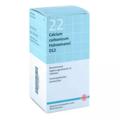 Biochemistry Dhu 22 Calcium carbonicum D12 tabletės (420 vnt.)