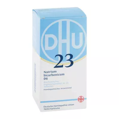BIOCHEMIE DHU 23 Natrium bicarbonicum D 6 tabletės, 420 vnt