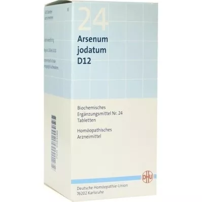 BIOCHEMIE DHU 24 Arsenum iodatum D 12 tablečių, 420 vnt