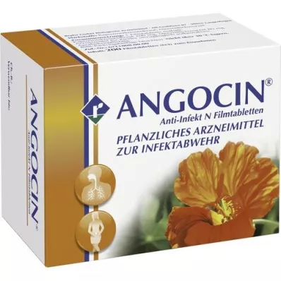 ANGOCIN Anti Infekt N plėvele dengtos tabletės, 200 vnt