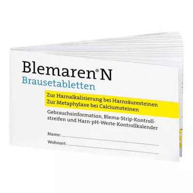 BLEMAREN N Kontrolinio kalendoriaus testo juostelės, 27 vnt BLEMAREN N Kontrolinio kalendoriaus testo juostelės, 27 vnt