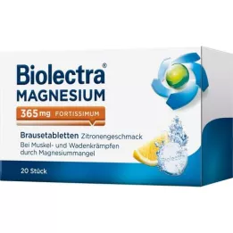 BIOLECTRA Magnis 365 mg fortissimum citrina, 20 vnt