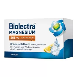 BIOLECTRA Magnis 365 mg fortissimum citrina, 20 vnt