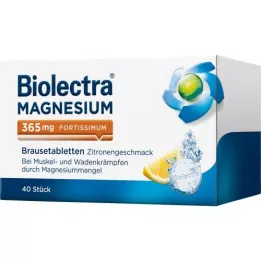 BIOLECTRA Magnis 365 mg fortissimum citrina, 40 vnt