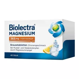 BIOLECTRA Magnis 365 mg fortissimum citrina, 40 vnt