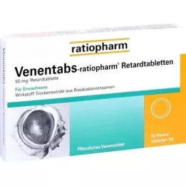VENENTABS-ratiopharm pailginto atpalaidavimo tabletės, 50 vnt