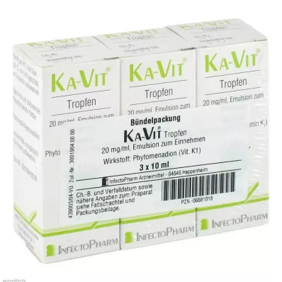 KA VIT Lašai, 3X10 ml